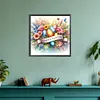 >SALE<5D DIY Full Round Drill Diamond Painting Happy Easter Kit Home Decor Art 30x30cm
