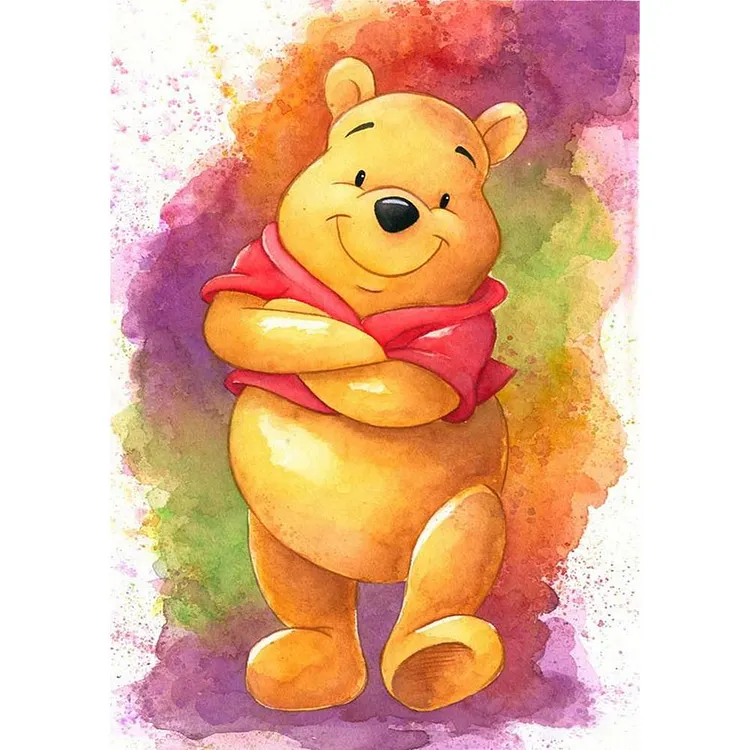 Winnie the Pooh 30x40cm(canvas) Full Round Drill Diamond Painting gbfke