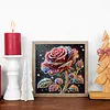 Rose Lily-Partial Special Shaped Diamond Painting 30*30CM