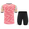 2025/2026 Real Madrid Pre-Match Training Pink Shirt+Shorts 1:1 Thai Quality