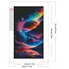 Colorful Cloud - Round AB Drills Diamond Painting(75*45cm)