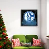 【Limited Stock Sale】Schalke Logo-Full Round Diamond Painting 40*40CM