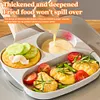 4-Cup Divided Omelet Pans Anti-Scald Medical Stone Frying Pan Thickened Skillet