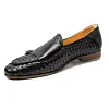 Mens Luxury Dress Loafers Shoes
