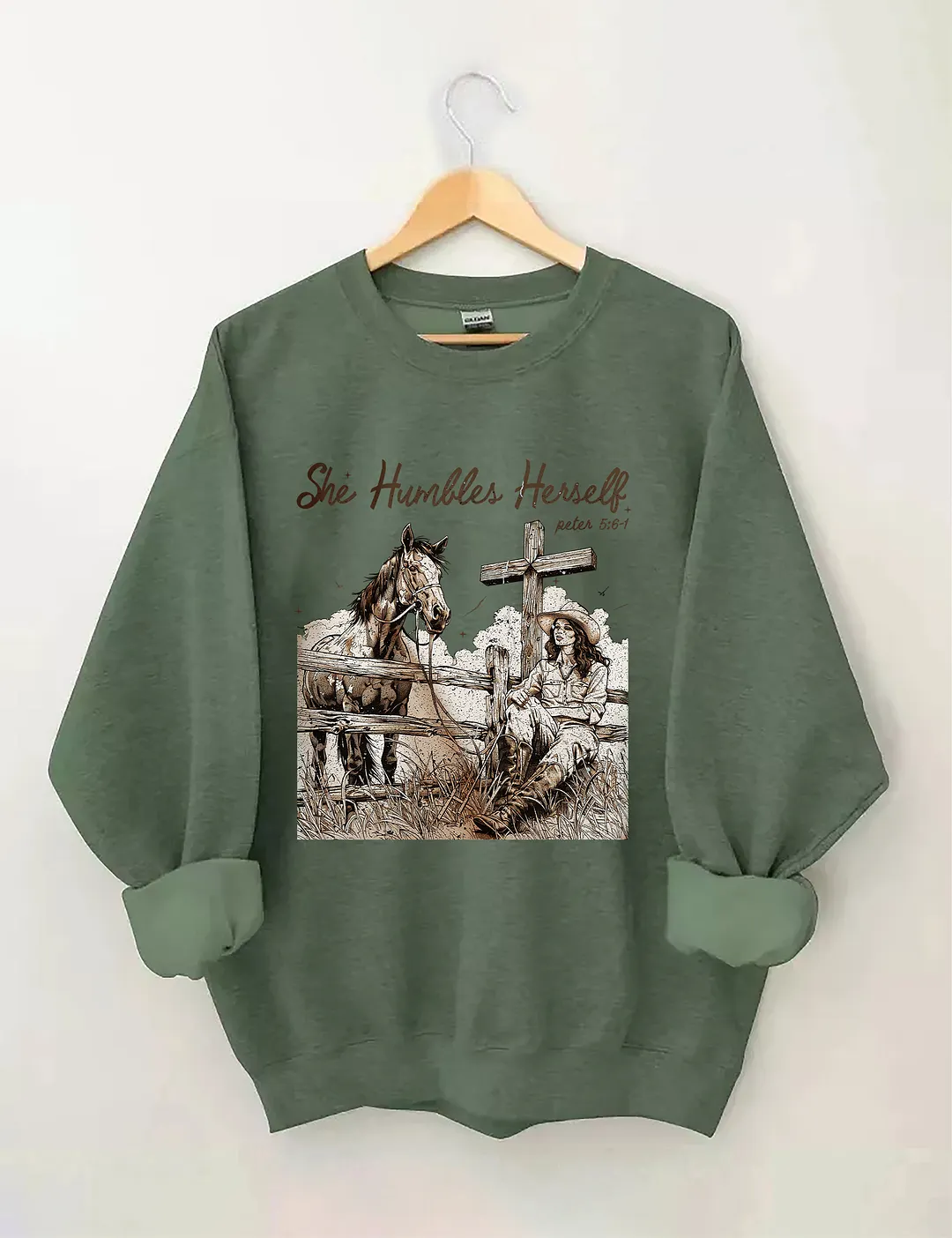 She Humbles Herself Sweatshirt