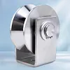 2Pcs V Type Groove Wheel Stainless Steel Gate Roller Wheel for Gym Equipment