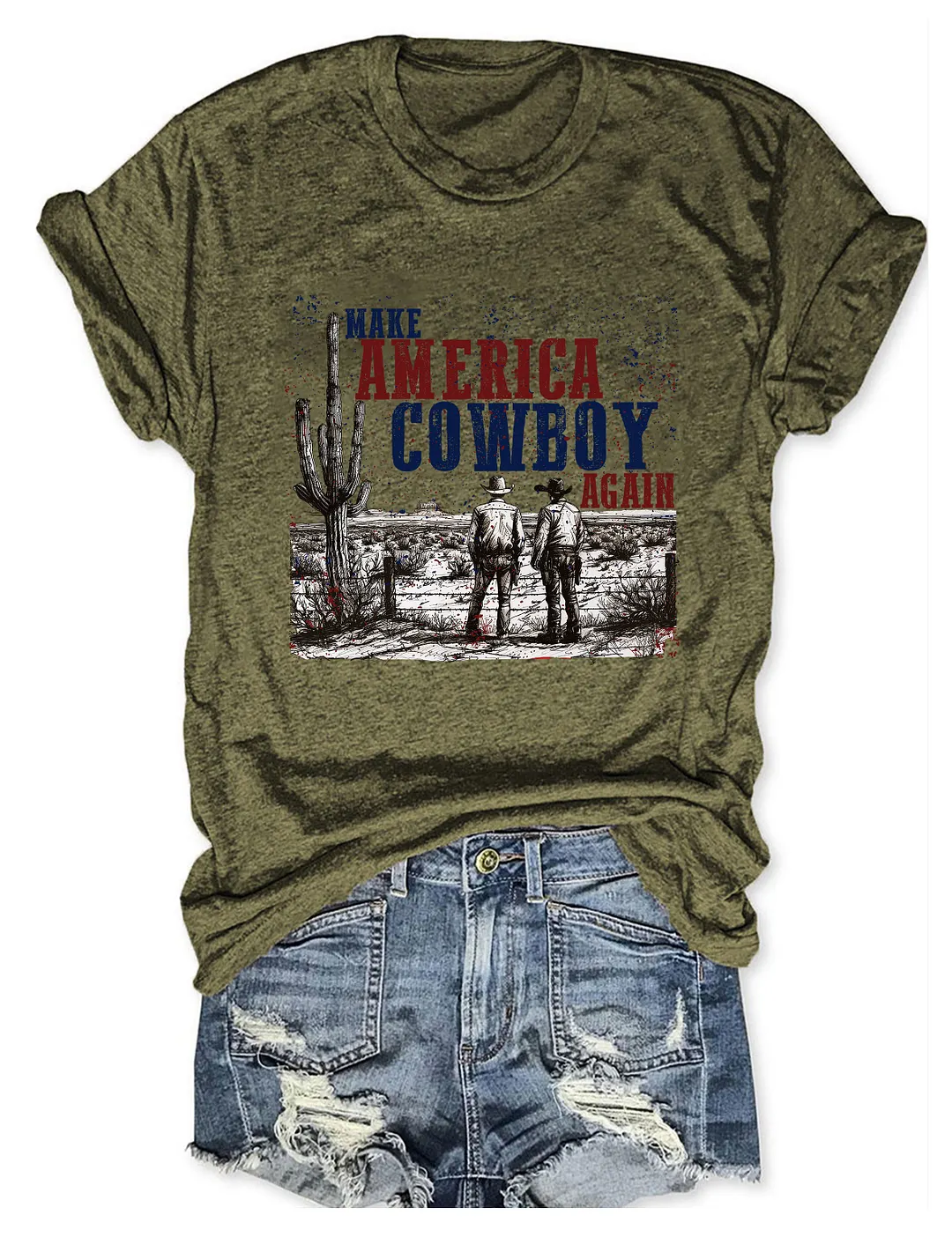 Make America Cowboy Again T-shirt