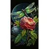 >SALE<5D DIY Full Square Drill Diamond Painting Moonlight Flower Decoration Art Craft