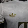 Joyfball 2025/2026 Player Version Bayern Munich 125-Year Anniversary Kit  White（The player version jersey is a bit tight, please pay attention to the size selection）