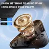 BT Pillow Speaker for Sleeping Mini Portable Under Pillow Speaker with White Noise & Timer Wireless Sleep Aid for Adults Side Sleepers