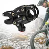 Bicycle Five Link Shock Stem Suspension Stem Bicycle Handlebar Parts (Black)