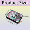 2pcs Animal Pattern Diamond Painting Fashion Card Holder Compact Coin Purse