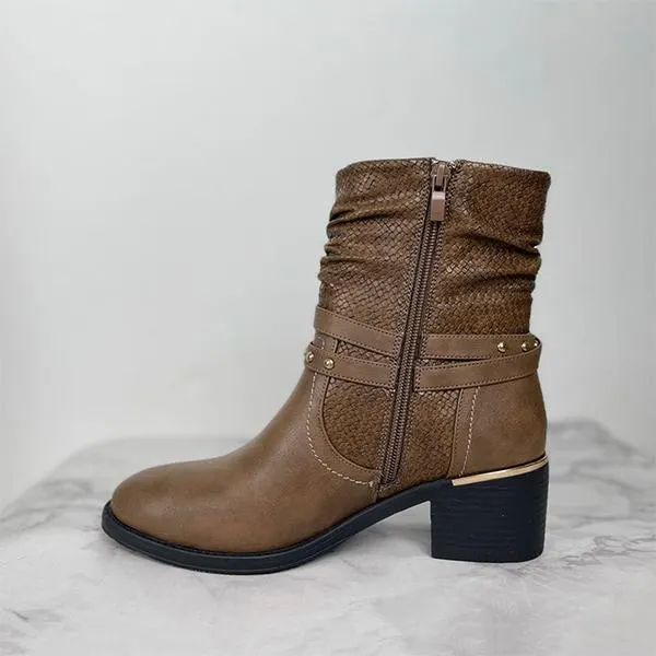 Women's Fashion Wide Fit Boots