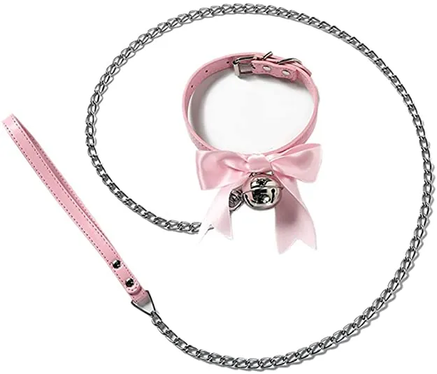 Exotic Accessories Slave PU Leather Daddy's Girl Choker Collar Lolita Necklace Sailor Moon Costume Cosplay Bondage Restraints