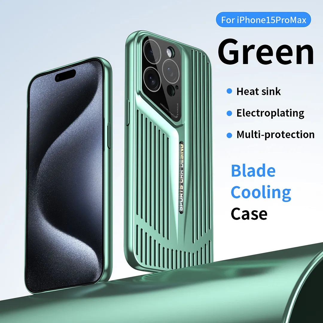 IPHONE14/15 series hollow heat dissipation breathable mobile phone case