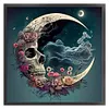 Sukll Moon - 11CT Stamped Cross Stitch 40*40cm