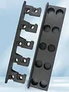 10 Holes Fishing Rod Holder Wall Mount Fishing Rod Rack for Garage Wall Ceiling