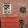 Johnny Cash - Vintage Metal Signs - 20*30cm/30*40cm - Music