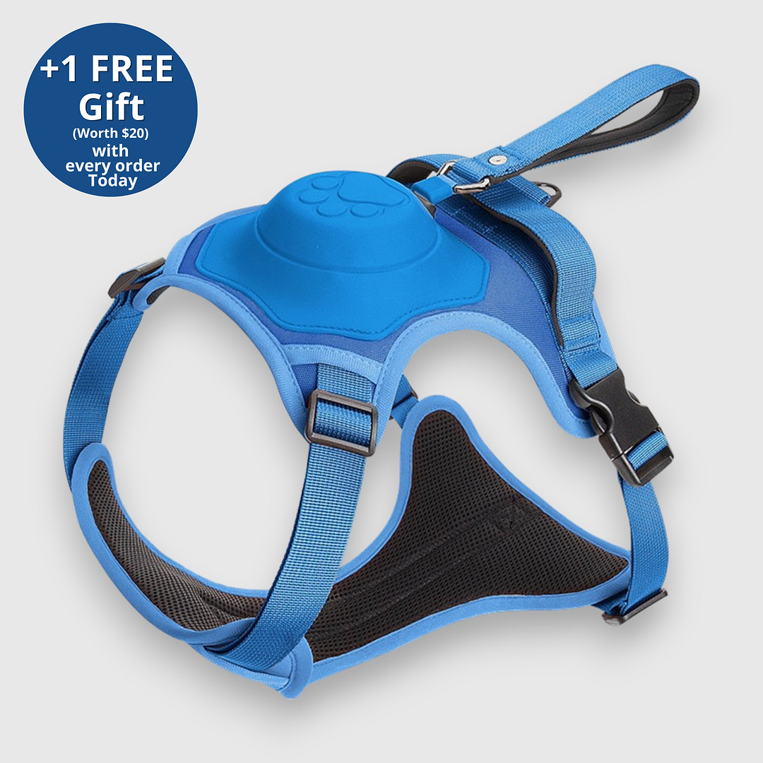 Poochbark&trade; 3 in 1 Dog Harness with Built-In Leash