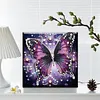 Pre-Framed DIY 3D Flapping Butterfly Diamond Painting Art Craft Kit Living Room Decor(20x20cm)