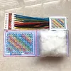 Cross Stitch Embroidery Needle Insert Bag DIY Sewing Knit Thread Pin Pouch Kit