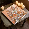 DIY Pearl Painting Plum Bossom for Home Wall Decor with Frame(25x25cm)
