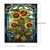 【Limited Stock Sale】（Big Size)Sunflower Glass Painting-Paint by Numbers Acrylic Painting 50*60CM