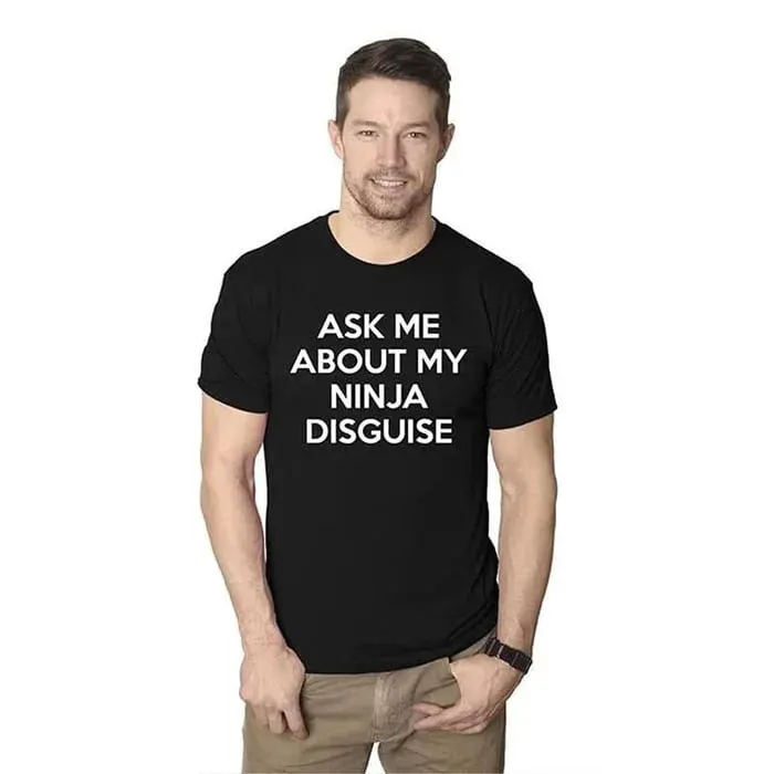 GrootWear  NINJA DISGUISE T-SHIRT (Buy 2 Free Shipping)