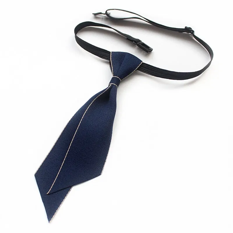 Slim Neck Tie Men's and Women's General Professional Dress Self Bow Tie White Shirt Collar Flower Bow Tie for Women Accessories