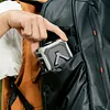 Portable Waist Fan Rechargeable Hands-Free Hanging Neck Fan 100 Speeds 13000RPM with Light for Travel Camping Outdoor Jobsite Sports Golf
