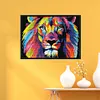 Lion-14CT Stamped Cross Stitch Kit(40*32cm)