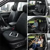 9Pcs PU Leather Car Seat Covers Universal Car Seat Protectors for Most Cars SUVs