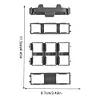 Modular Battery Box Accessories Battery Insert Holder for AAA 18650 18350 CR123A