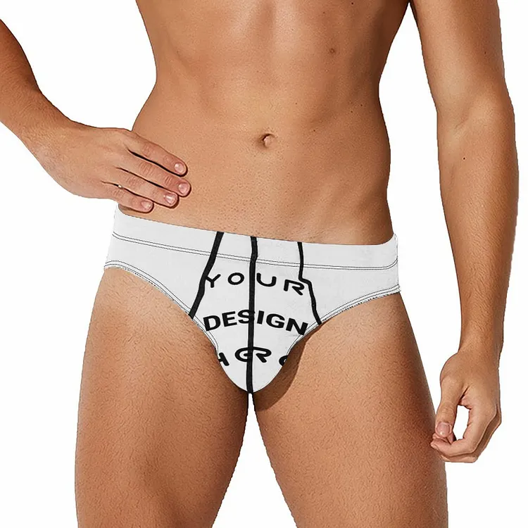 Personalized Custom  Men's Briefs Full Print