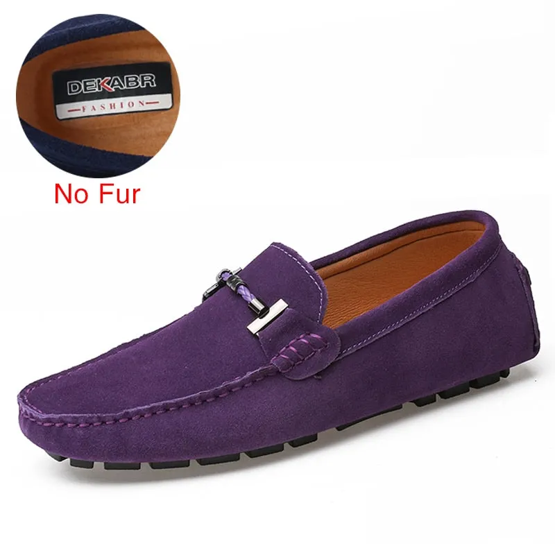 DEKABR Trendy Men Casual Shoes Big Size 38-47 Brand Summer Driving Loafers Breathable Wholesale Man Soft Footwear Shoes For Men