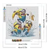 Minions-Peinture diamant perceuse ronde-40*40cm