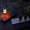 3-Slots Acrylic Camping Cup Holder Desktop Cup Holder for Outdoor Camping Hiking