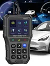 OBD2 Scanner Diagnostic Tool with Battery Tester Live Data Car Code Reader