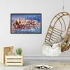 Diamond Painting-DIY Full Round Drill Santa Sleigh（60*40cm）