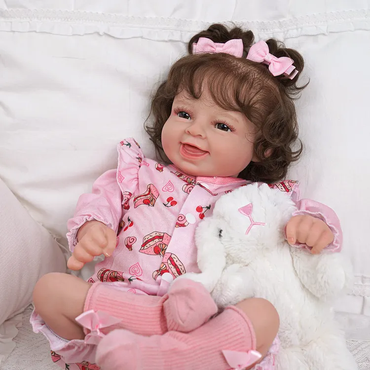 [90Days Lowest Price] Babeside Laughing Reborn Baby Cora 20'' Infant Boy Building Lovely Memories with Heartbeat and Coos