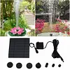 1.2W Solar Water Fountain Pump 180L/H with 6 Nozzles for Water Feature Outdoor