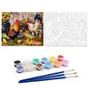 Flower Chicken - Paint by Numbers Acrylic Painting 40x50cm(HOT)