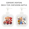 A Set of Two Multifunctional Diamond Painting Reusable Liquid Bottles DIY Special Shaped Drill Craft Kits