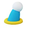 QZOO | Hand Lamp Extend Your Round Hand Night Light With Tapping Sensor, Brightness Adjustment And Time-Delayed Light Off