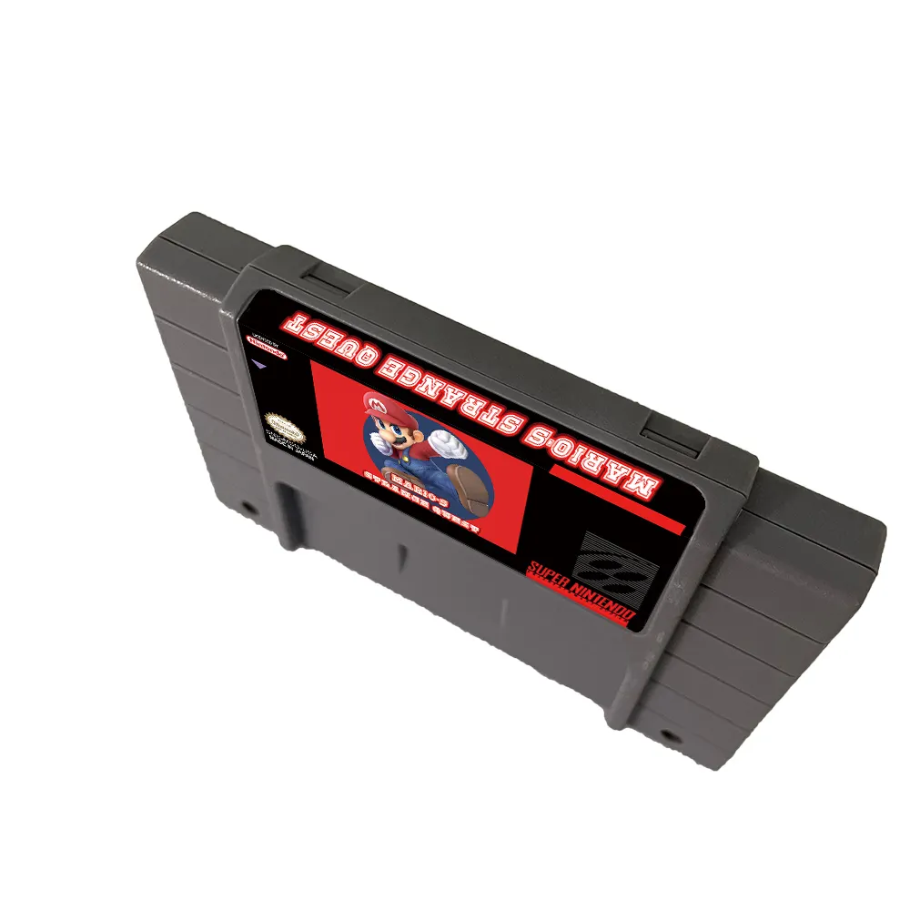 Mario's Strange Quest SNES For Super Nintendo Entertainment System - 16 Bit US Version Game Cartridge