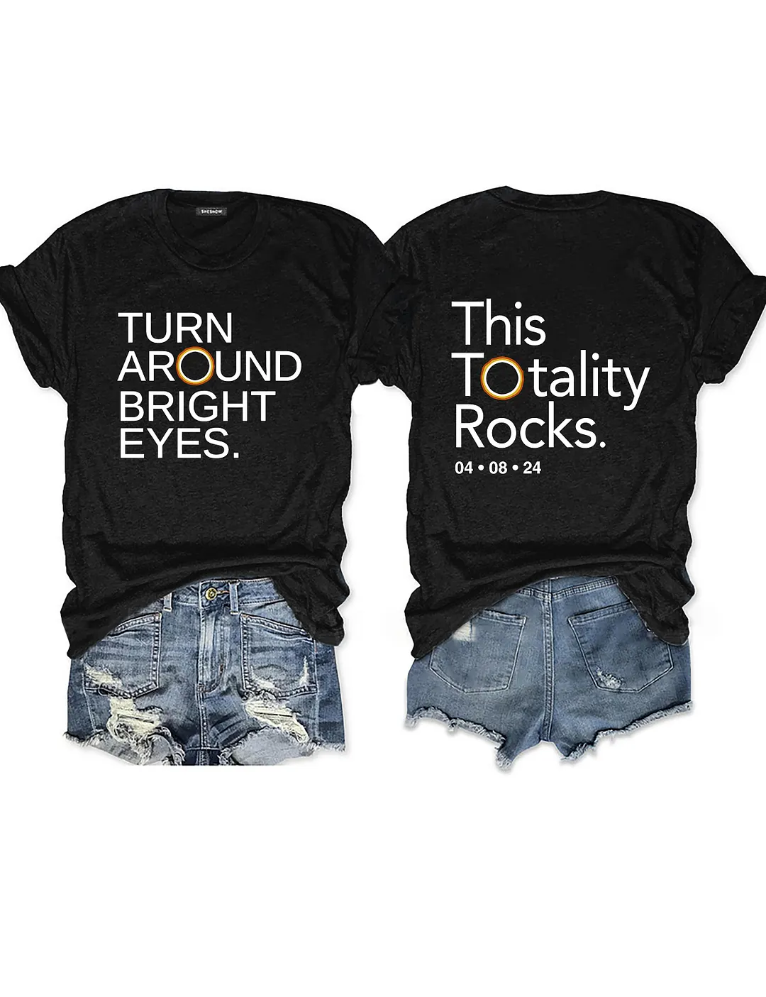 Turn Around Bright Eyes This Totality Rocks T-shirt