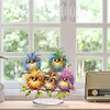 (US Local)Double Sided Effect DIY Special Shaped Quirky Bird Desktop Diamond Art Kits