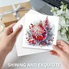 6PCS Christmas DIY Diamond Art Greeting Cards Congratulations Cards & Gifts