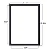 (3PCS) Diamond Painting Magnetic Frame For 30*40CM (Black Matted)