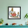 Rabbit-14CT Stamped Cross Stitch Kit(21*22cm)
